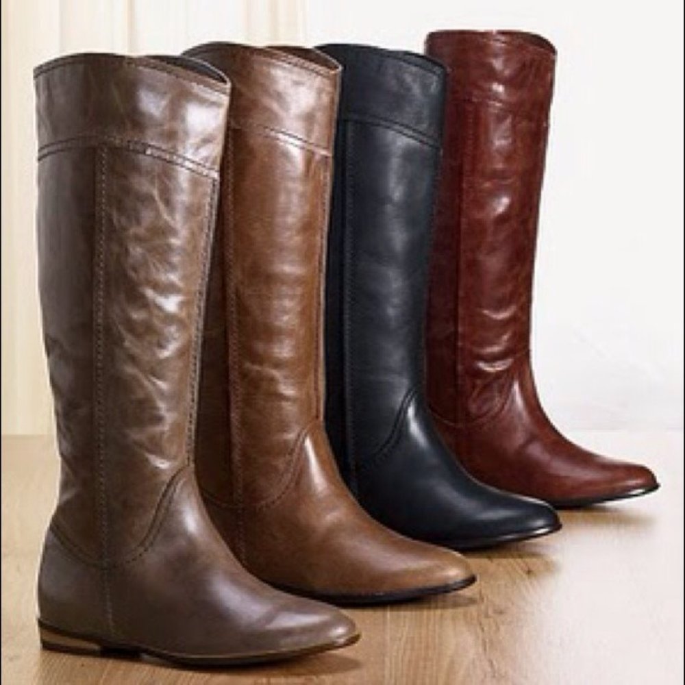 Colin Stuart Black Riding Boots - Picture 2 of 8